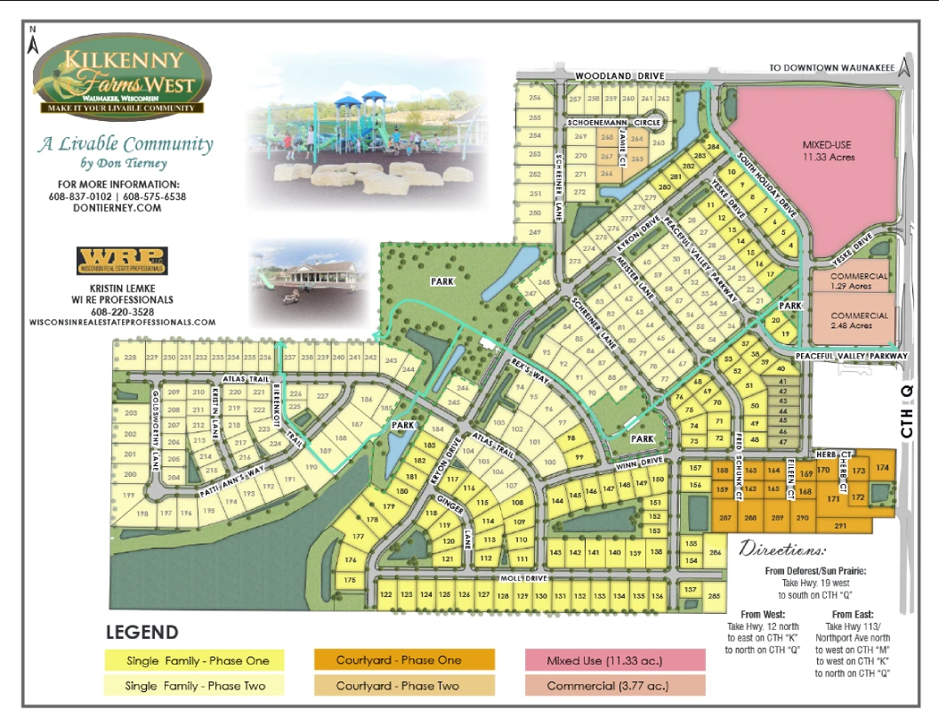 Kilkenny Farms West neighborhood map