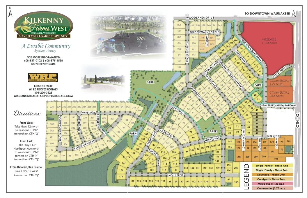 Kilkenny Farms West neighborhood map