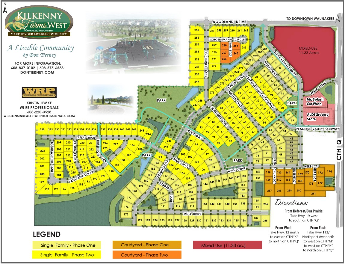 Kilkenny Farms West neighborhood map