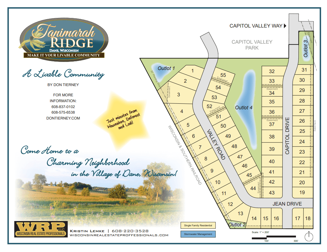 Tanamarah Ridge map