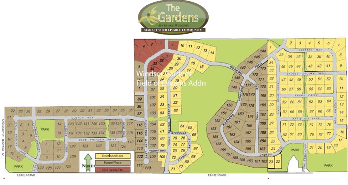 Windsor Gardens Sun Prairie WI Don Tierney