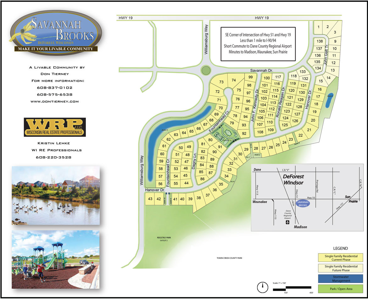 Savannah Brooks Site Map