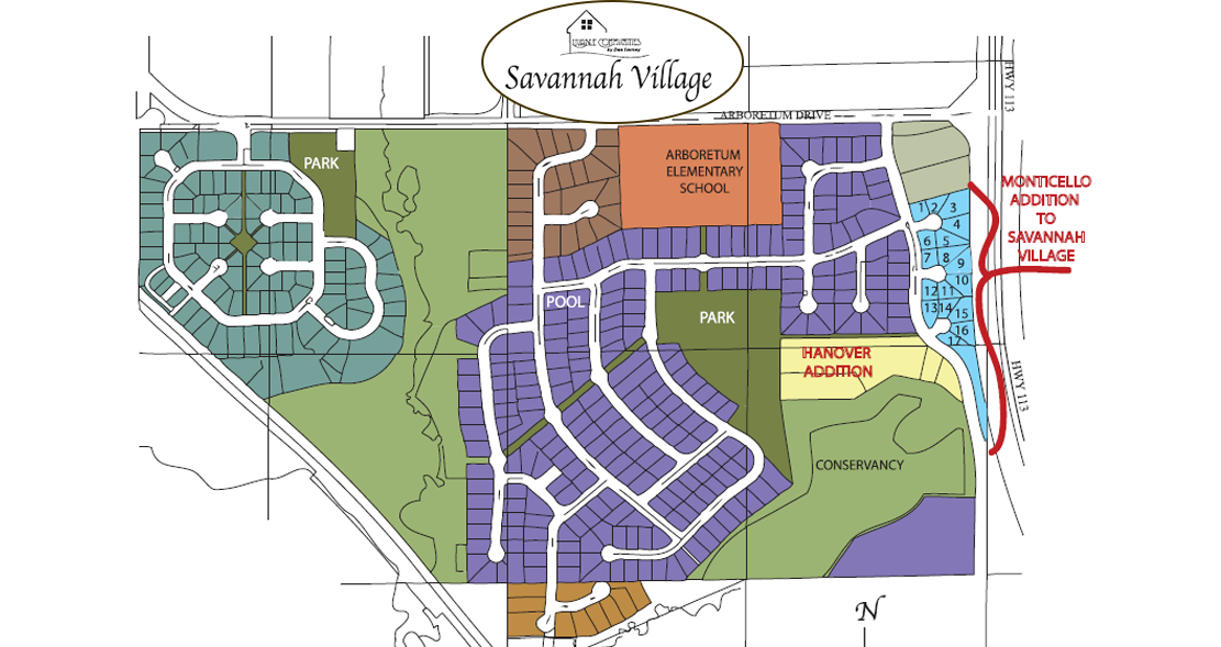 Southbridge Site Map